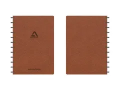 Schrift Adoc Business A4 ruit 5x5mm 144 pagina's 90gr bruin