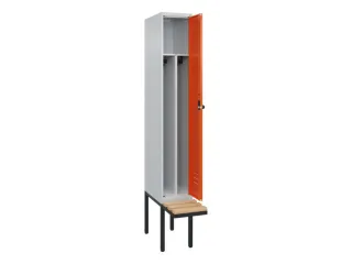 locker voor scheiding van kleding,HxBxD 2120x300x815mm,1vak - 2