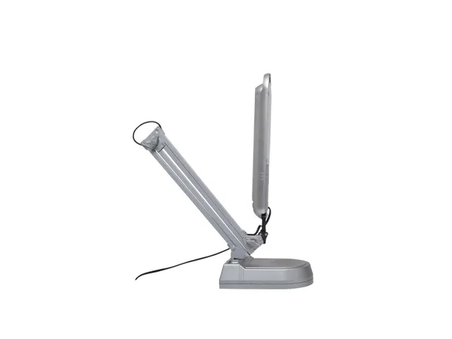 Bureaulamp LED MAULatlantic Zilver met tafelklem