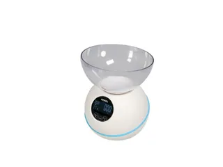 Digitale Keukenweegschaal 5kg / 1g Met Temperatuur / Klok / Alarm - 1
