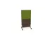 scheidingswand,HxB 1545x800mm,NV bruin hickory,BN7048-groen