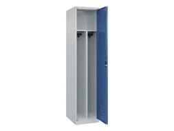 locker voor scheiding van kleding,HxBxD 1850x400x500mm,1vak
