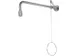 plensdouche,m. debietmeter,50l/min,aansluiting 3/4 inch binnen,RVS