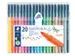 Kleurstift Staedtler 323 Triplus color à 20 kleuren