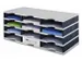 sorteerstation,12xDIN C4,v. kastinbouw,HxBxD 293x723x331mm,Polystyreen