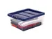 Opbergbox 15 Liter Transparant Blauw
